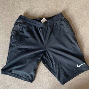 Nike Dri-FIT Training Shorts Black Small 9" Inseam